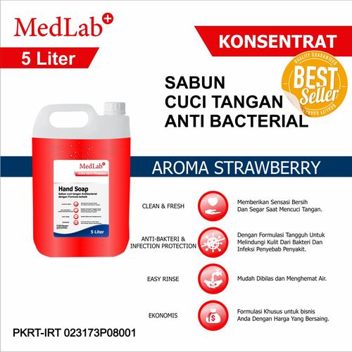 Foto Produk Hand Soap Sabun Cuci Tangan MedLab 5 liter dari Casavha