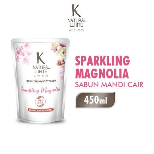 Foto Produk K Natural White Sabun Mandi Sparkling Magnolia 450 mL dari Wings Official Store