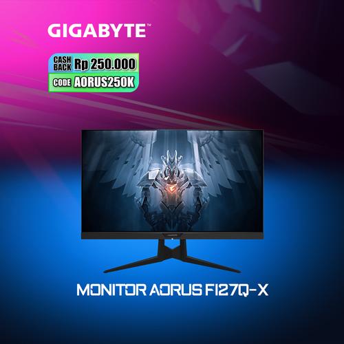 Foto Produk Gigabyte AORUS FI27Q-X Gaming Monitor dari Myclub