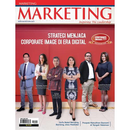 Gambar Majalah Marketing Edisi Juni 2021 dari Majalah MARKETING Jakarta Utara Tokopedia