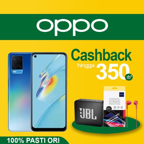 Foto Produk OPPO A54 4/64GB Garansi Resmi Oppo A54 6GB 128GB A 54 4 GB 64 GB - 4GB 64GB, Non Bundle dari Dewa Ponsel Rakyat