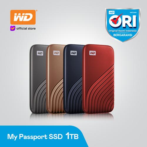 Gambar New WD My Passport SSD 1TB - Portable / External / Eksternal SSD dari WD Official Store Jakarta Barat Tokopedia