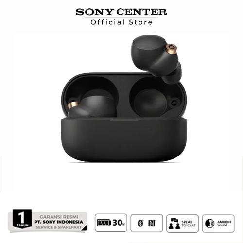 Gambar Sony WF 1000XM4 / WF 1000XM4 / WF1000XM4 Headphon Noise Canceling - Hitam dari Sony Center Official Jakarta Selatan Tokopedia
