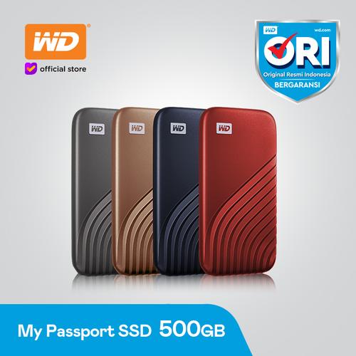 Foto Produk New WD My Passport SSD 500GB - Portable / External / Eksternal SSD dari WD Official Store
