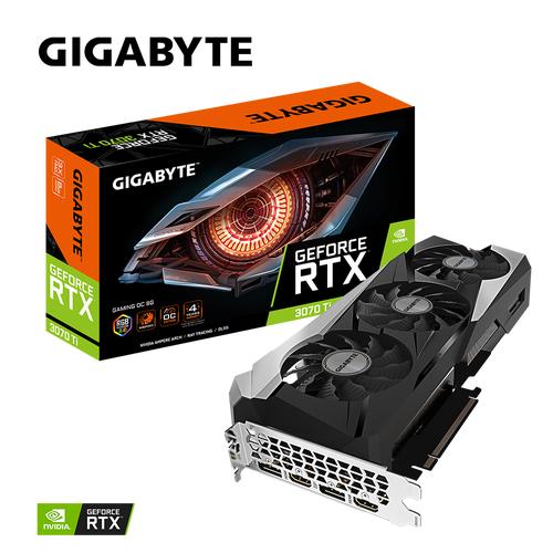 Jual GIGABYTE RTX 3070 TI GAMING OC 8GB DDR6X 256BIT NVIDIA VGA