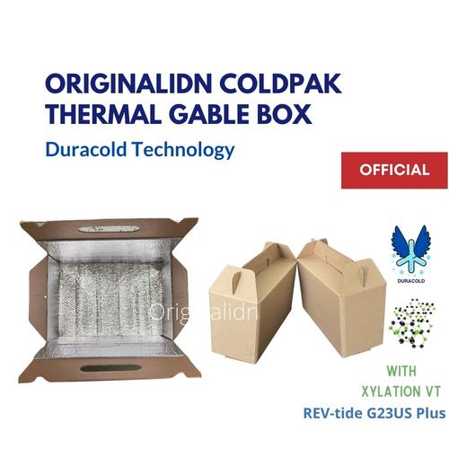 Foto Produk Gable Box Dus Botol Handle Tahan Dingin Thermal Duracold - 21x12x18 cm dari Originalidn