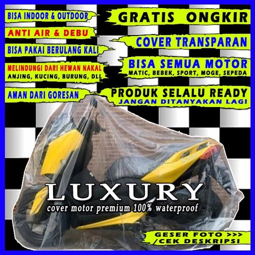 Foto Produk Sarung Motor Cover Selimut Tutup Body 100% Waterproof Anti Air Debu 2 - L dari LUXURY Official Store