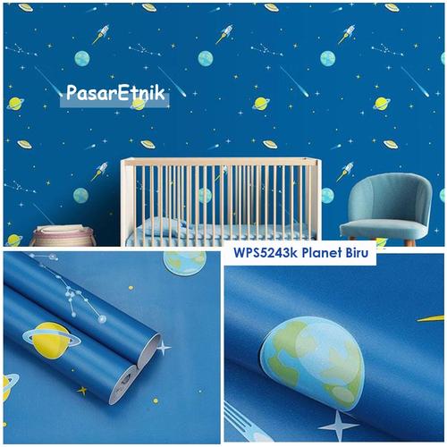 Jual Wallpaper Dinding TATA SURYA PLANET Wall Sticker Rumah Kamar Dapur