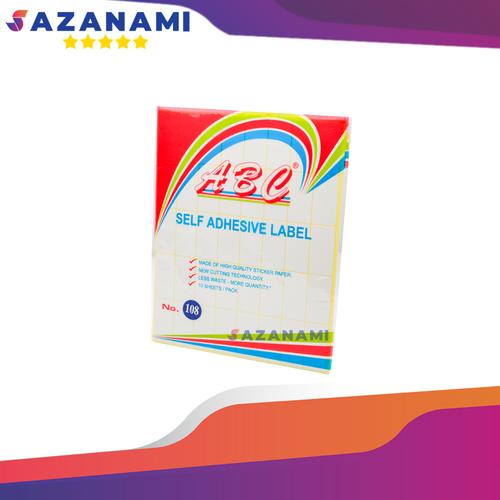 Jual ABC LABEL 108 STIKER LABEL SELF ADHESIVE LABEL LABEL UNDANGAN ...