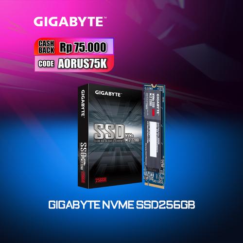 Foto Produk Gigabyte NVMe SSD 256GB M.2 2280 PCI-Express 3.0 x4 dari Myclub