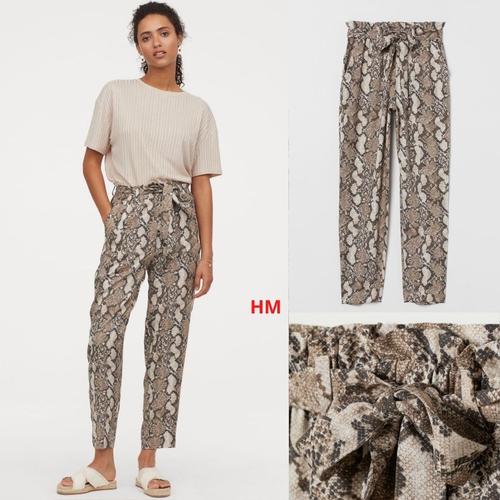 Jual H\u0026M highwaist paperbag pants 