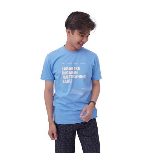 Foto Produk Kaos Dagadu Aseli Official - KLPD Sabar Iku - S dari Dagadu Official Shop