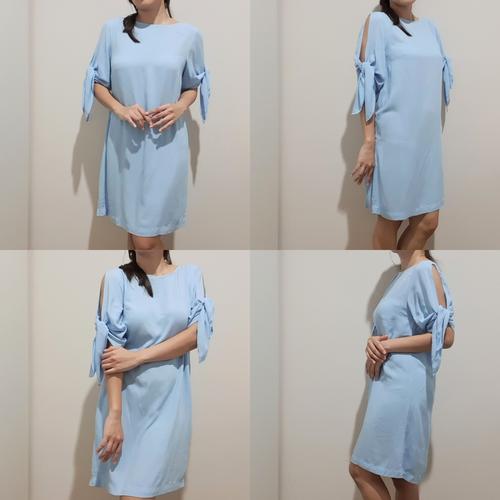Jual H\u0026M Baby Blue Midi Dress All Size 