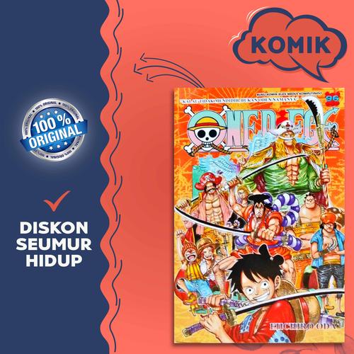 Jual One Piece 96 Eichiro Oda Elex Media Komputido Kota Surabaya Petra Togamas Surabaya Tokopedia