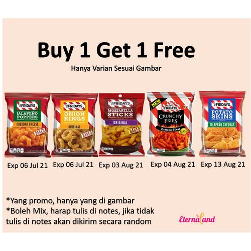 Foto Produk TGIF Snacks - snack impor aneka rasa TGI Fridays ALL VARIANT - Extreme Heat dari Eternaland