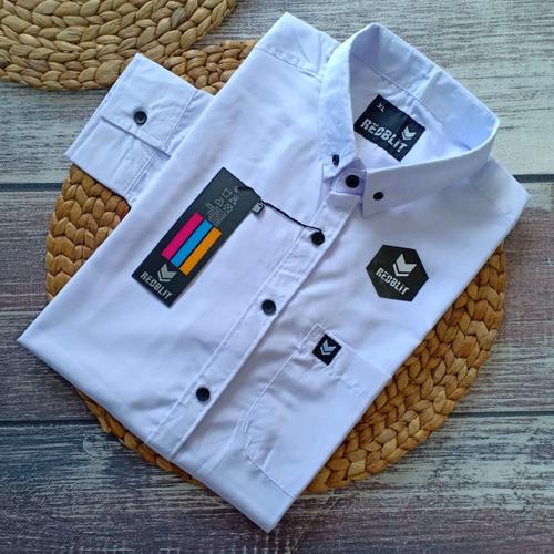 Gambar Kemeja polos pria panjang terbaru dan terlaris - Putih, M dari zakia shopping Kota Surabaya Tokopedia