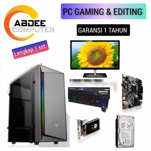 Foto Produk CPU RAKITAN PC CORE I5 RAM 8 GB HDD 500 GB EDITING dari riuu computer