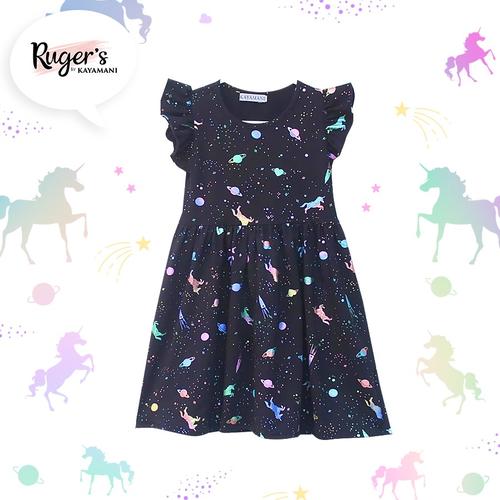 Foto Produk Rugers By Kayamani - Dress Anak - Unicorn Glitter - 2-3 tahun dari rugers_bykayamani