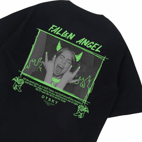 Gambar Kaos Baju Tshirt OTSKY Billie Eilish Fallen Angel - M dari drHouse Kota Cimahi Tokopedia