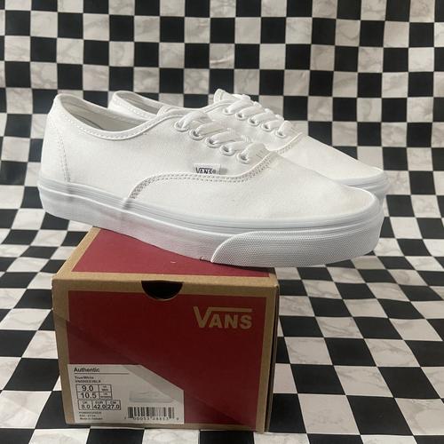 all white original vans
