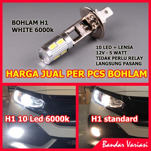 Foto Produk Bohlam H1 LED Super White dari Bandar-Variasi