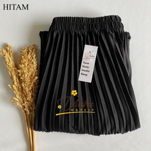 Foto Produk ROK PLISKET ANAK UMUR ( 6 - 14 THN ) Rok Panjang Anak Wanita Terbaru - BLACK, 12-14 Tahun dari RSF collection