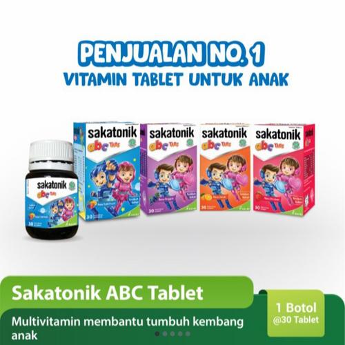 Foto Produk Sakatonik AbC Tab 30 - Jeruk dari Nadira Vit