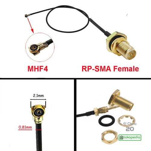 Mini PCI UFL Vers SMA Femelle Connecteur Antenne WiFi Pigtail Cable IPX