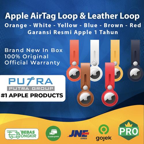 Foto Produk Apple AirTag Loop & Leather Loop | Air Tag | Air Tags AirTags Original - With AirTag, Tanpa Casing dari Putra Group