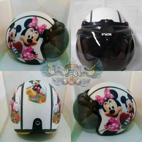 Jual HELM BOGO RETRO MICKEY MOUSE 