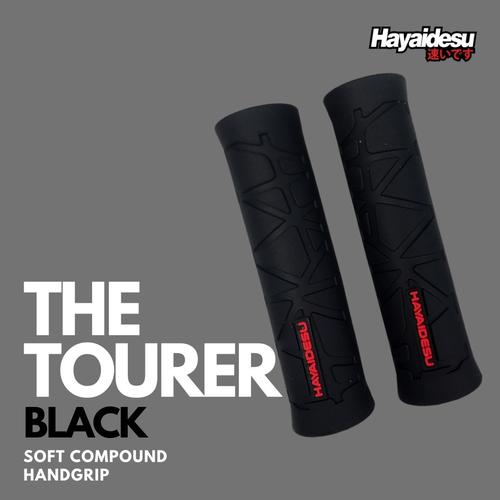 Gambar Hayaidesu Handgrip THE TOURER - Hand Grip Stang Motor Universal - Hitam dari Hayaidesu Indonesia Jakarta Selatan Tokopedia