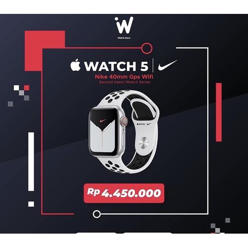 iwatch series 5 nike 40 mm gps wifi 