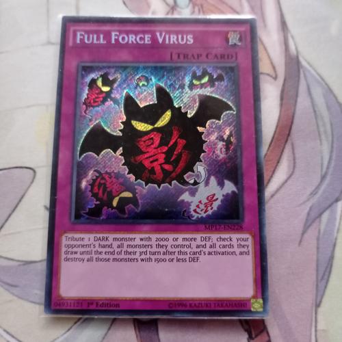 Jual Yugioh Full Force Virus Secret Rare Jakarta Selatan Cardgames Jaksel Tokopedia