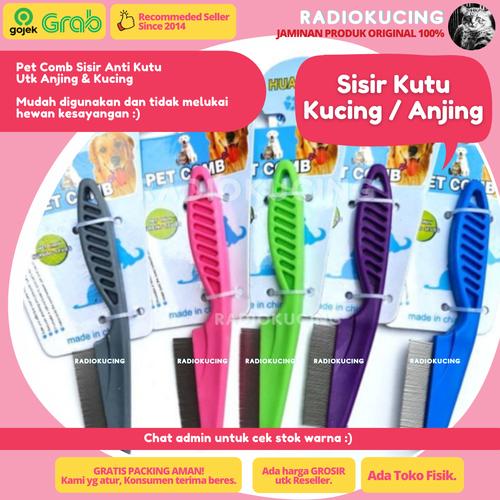 Gambar Sisir Kutu utk Hewan Peliharaan Kucing Anjing Marmut Kelinci dari juwies Kota Bandung Tokopedia