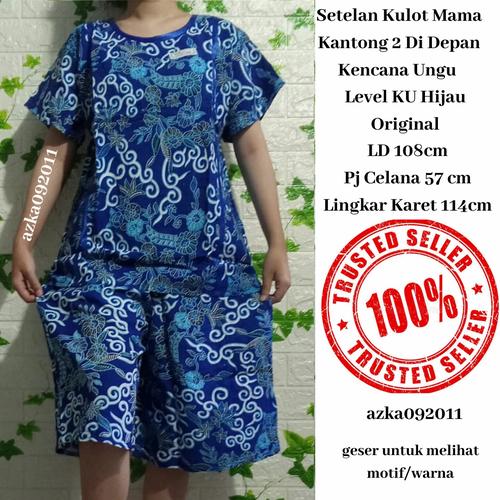 Foto Produk SETELAN KULOT MAMA KENCANA UNGU dari Azka092011