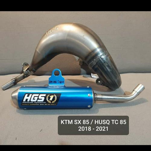 Jual knalpot fullsystem hgs ktm sx85 