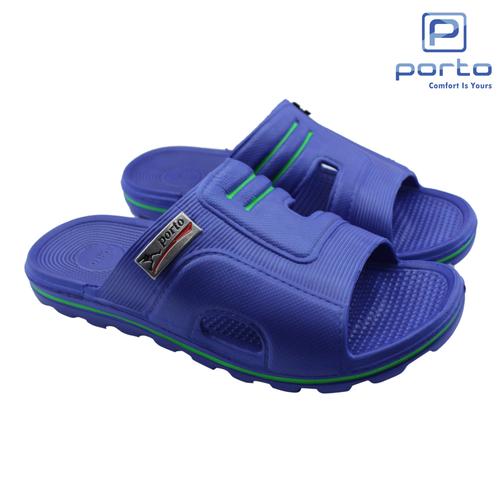Gambar Sandal Pria Sendal Pria Selop Terbaru Porto Original 1007M - Biru, 39 dari Porto Footwear Jakarta Utara Tokopedia