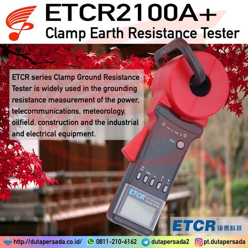 Jual ETCR2100A+ Earth Clamp Resistance Tester Kyoritsu 4200 / Fluke 1630 Kota Bandung DUTA