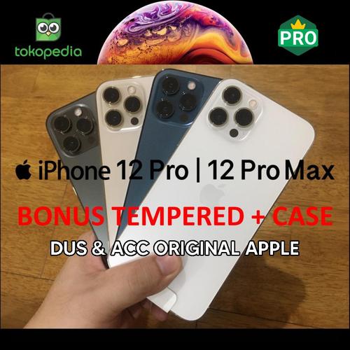 Foto Produk iPhone 12 Pro / 12 Pro Max 128GB 256GB 512GB Bekas Mulus Fullset Ori - 12 pro, 128gb dari Big Berry Cellular