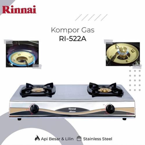 Jual kompor rinnai ri 522 a - Jakarta Barat - Hans Kitchenh | Tokopedia