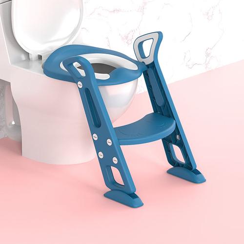 Foto Produk Baby Potty Chair Seat Toilet Training Pispot Anak Bayi Ladder Baby - Biru dari SUNXIN
