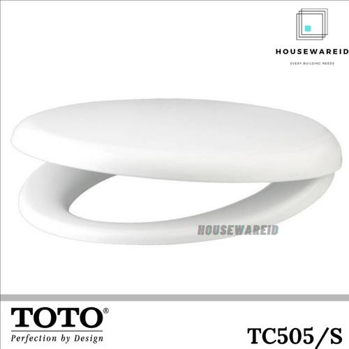Promo Tutup Closet TOTO TC505S Original toilet seat cover tutup kloset