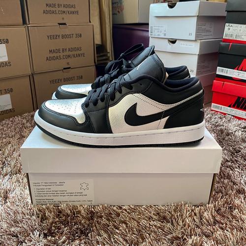 Jual (SIZE 41) AIR JORDAN 1 LOW SILVER TOE - Kab. Lumajang - 369_SPLY |  Tokopedia