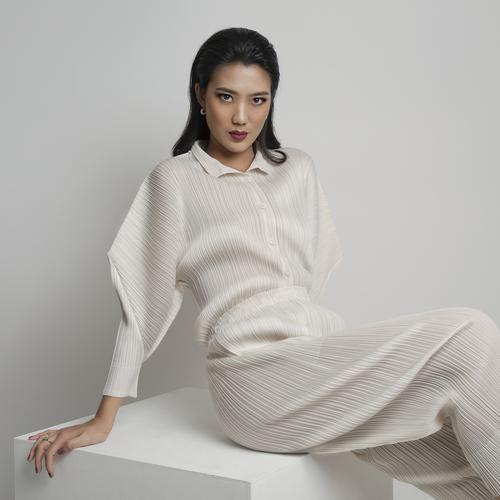 Foto Produk MILLE BLOUSE by LULE - White off white dari Shopwithceline