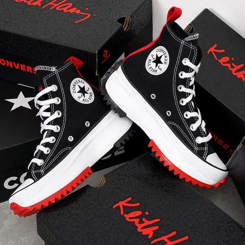 converse hike keith haring
