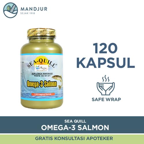 Gambar Sea Quill Omega-3 Salmon (Isi 120 Softgels) dari mandjur Jakarta Pusat Tokopedia