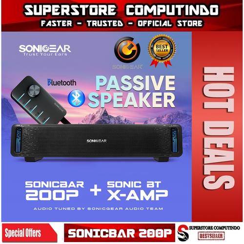 Gambar SonicGear 200P Powerful SoundBar Sonicbar with Brilliant Light Effect dari SuperstoreComputindo undefined Tokopedia