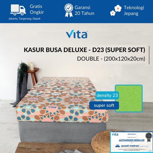 Gambar Kasur Busa Vita - (200x120x20) Deluxe Double - Japan Quality dari pusat matras indonesia Kab. Tangerang Tokopedia