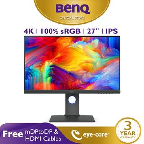 Foto Produk Monitor 4K BenQ PD2700U 27 inch IPS 4K Professional Desainer Monitor dari BenQ Official Store
