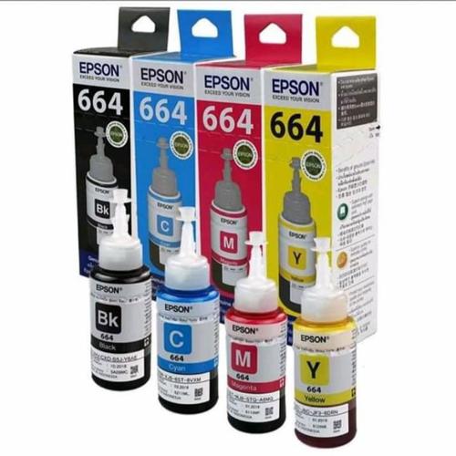 Jual 1set tinta printer 664 black all color - Jakarta Selatan - toko puan  laserjet | Tokopedia